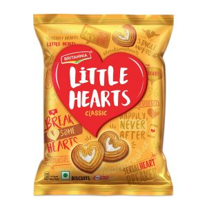 Britannia Little Hearts Biscuits 26Gm
