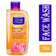 Clean Clear Face Wash Foaming 50Ml