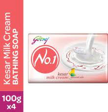 Godrej No-1 Soap Milk Cream & Almond 400 G