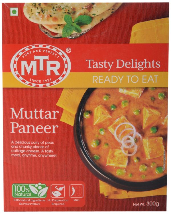 Mtr Muttar Paneer 300Gm