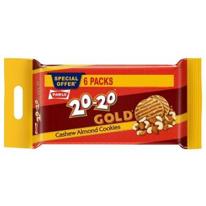 Parle 20-20 Cashew Butter Biscuit 60 G