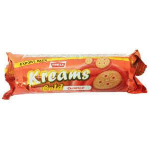 Parle Kreams Gold Orange Biscuit 160 G