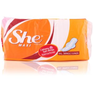 She Maxi Xxl 15 Pad Each