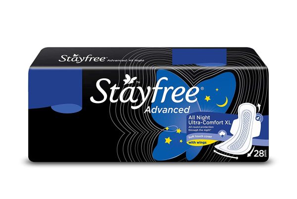 Stayfree Advanced All Night Xl 28Pcs