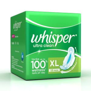 Whisper Xl Wings Ultra Clean 15+2 Each