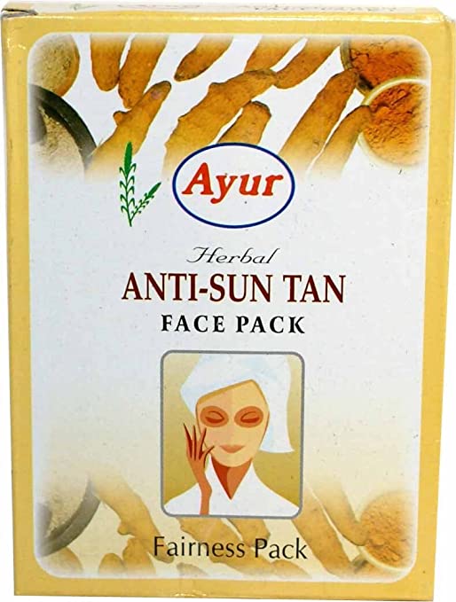 Ayur Face Pack Anti Sun Tan 25 G
