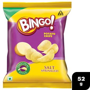 Bingo Potato Chips Salted 52Gm