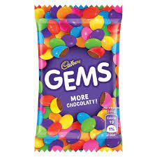 Cadbury Gems Bottel 27.5 G