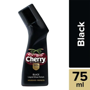 Cherry Black Liquid Shoe Polish 75 Ml