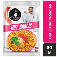 Chings Hot Garlic Noodles 60Gm
