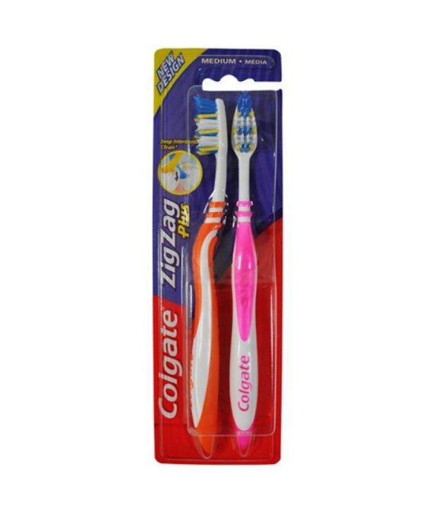 Colgate Zig Zag Twin Brush Each