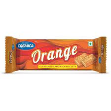 Cremica Cookies Orange Cream 120 G