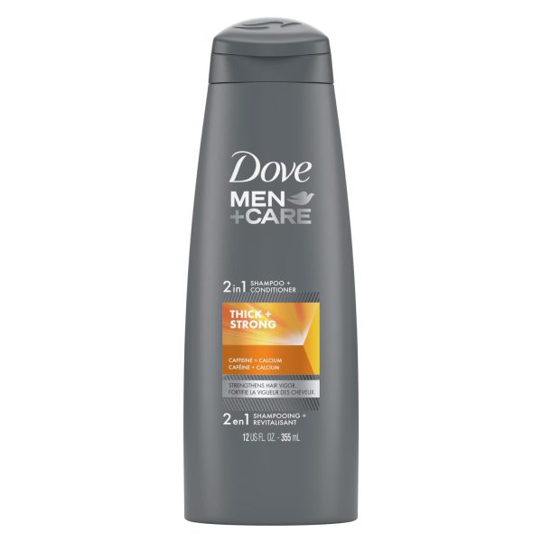 Dove Men Care Shampoo Thick Strong 355Ml