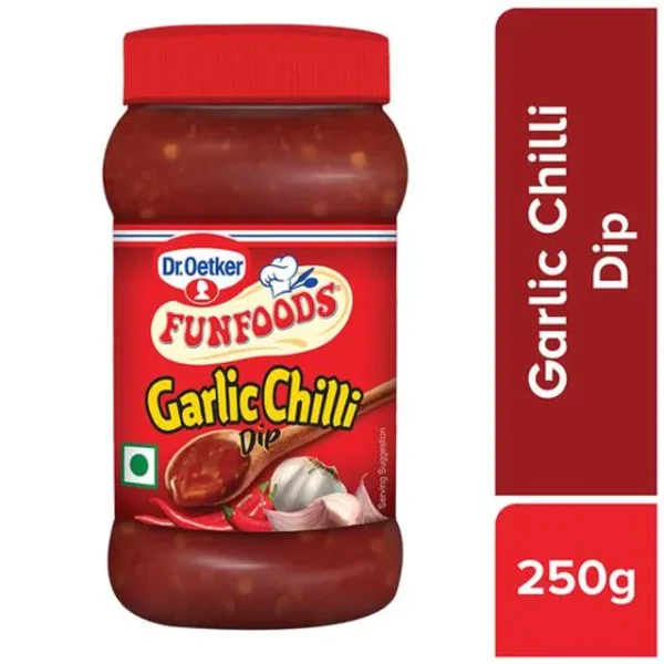 Funfoods Garlic Chilli Spread 250Gm