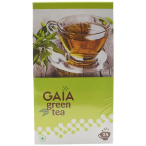 Gaia Green Tea 25 Tea Bags Each