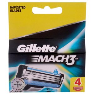 Gillette Mach-3 4 Cartridges