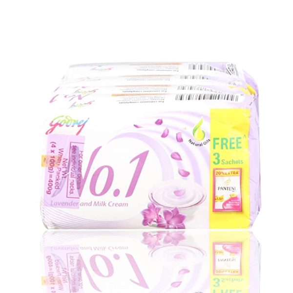 Godrej No-1 Soap Lavende 400 G