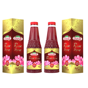 Guruji Syrup Rose 700 Ml