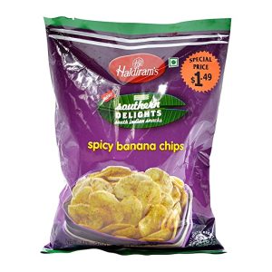 Haldirams Banana Chips Masala Spicy 200 G
