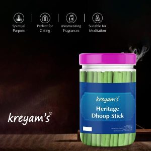 Heritage Dhoop Rose 18 Sticks
