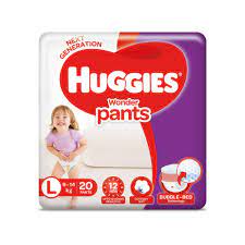 Huggies Dry Pants L-20 Each