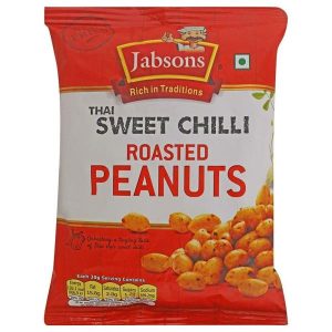 Jabsons Sweet Chilli Roasted Peanuts 140Gm
