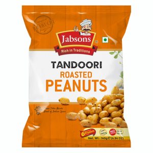 Jabsons Tandoori Roasted Peanut 140Gm