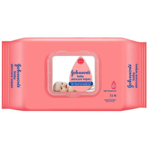Johnsons Baby Wipes Skincare 80Pcs