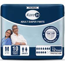 Kare In Adult Diaper Pant M 10Pcs 75-100Kg