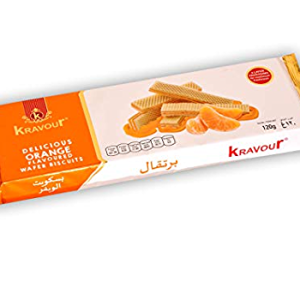 Kravour Wafer Orange 120Gm