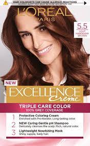 Loreal Excellence Cr.Mahogany Brown No-5.5 Each