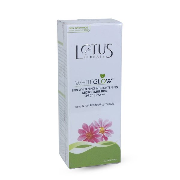 Lotus White Glow Micro Emulsion 40 Ml