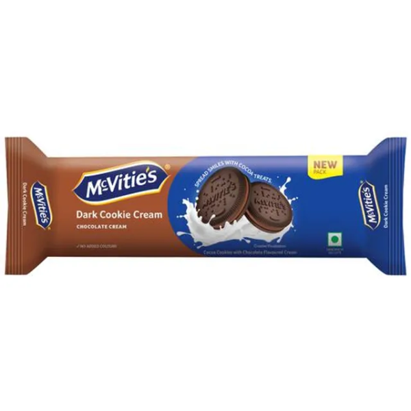 Mcvities Creams Chocolate Bis. 52.5 G