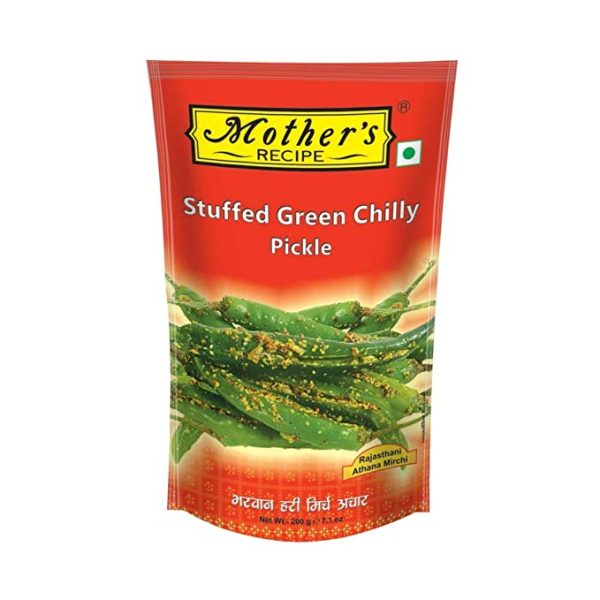 Mothers Stuffed Green Chilli Pic.200 G
