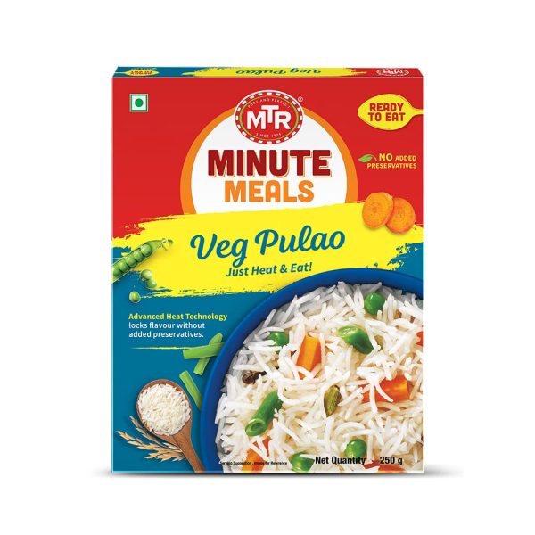 Mtr Vegetable Pulao 250Gm