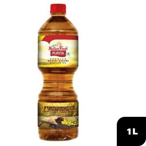 Nature Fresh Mustard Pouch Oil 1 L