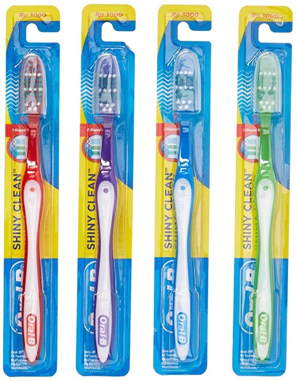 Oral-B Shiny Clean Soft Brush Each