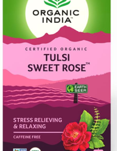 Orgnic India Tulsi Sweet Rose Tea Bag 25Pcs
