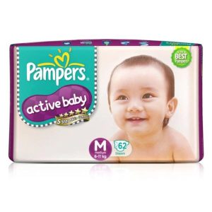 Pampers Active Baby M-62 Each