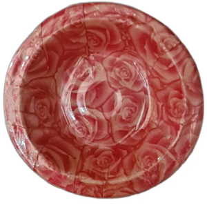 Plastic Dona Red Each