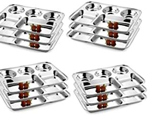 Plate 5 Partition 12 Pcs Set