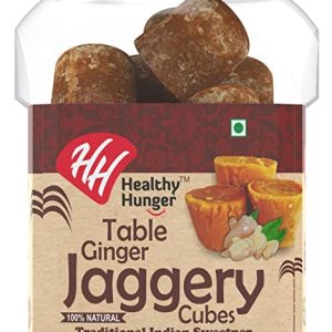 Pure Gur Jaggery Ginger Cubes 500 G