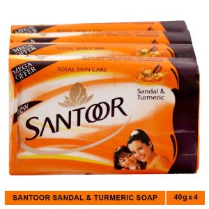 Santoor Soap Sandal& Turmeric 460 G