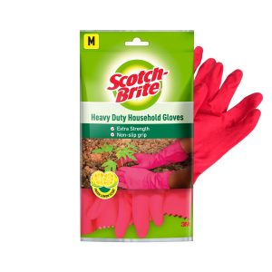 Scotch Brite Gloves Med. Each
