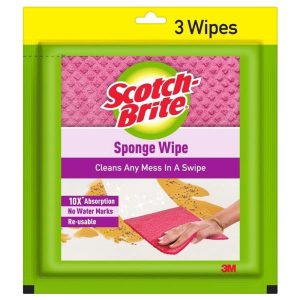 Scotch Brite Spong Wipe 3Pcs Combo Pack
