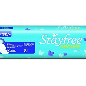 Stayfree Secure Dry 8 Pads