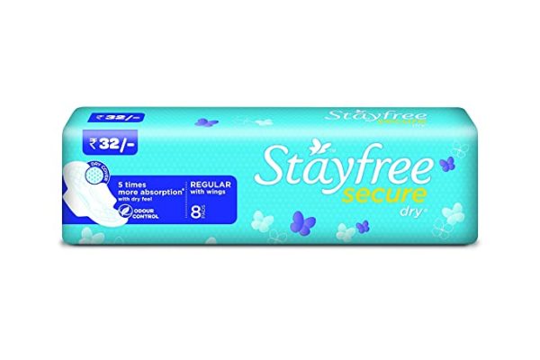 Stayfree Secure Dry 8 Pads