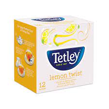 Tetley Tea Bags Lemon 12 Pcs Each