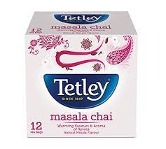 Tetley Tea Bags Masala 12 Pcs Each