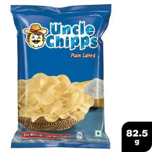 Uncle Chips Plain Salted 27 G
